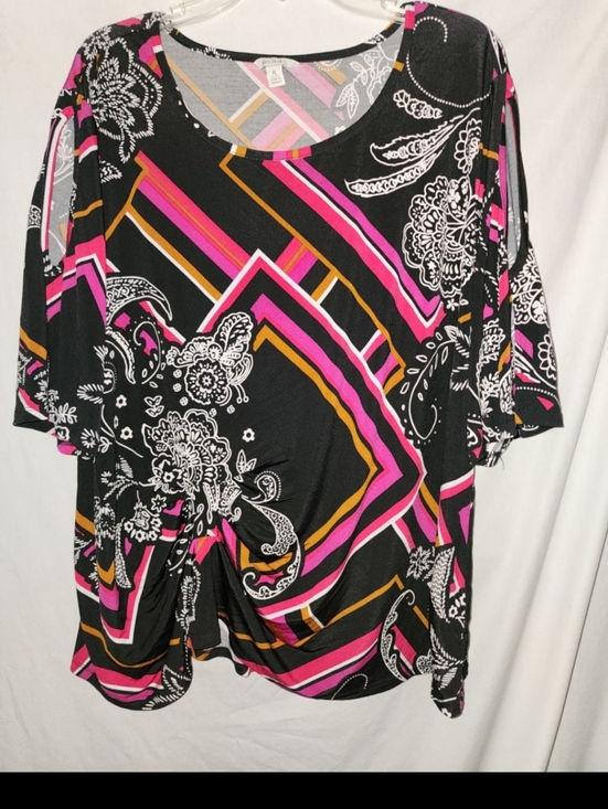 Cato Tops - Cato womens size xlarge split sleeve cutout top